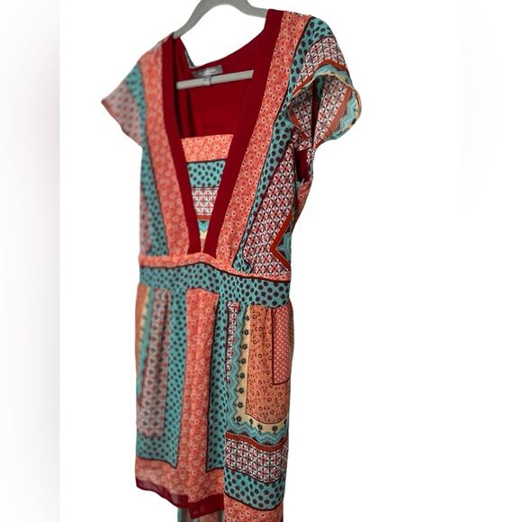 NY Collection Woman Aztec Print Tunic Size 1X - Picture 3 of 11